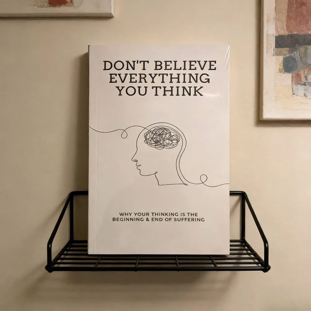 Don't Believe Everything You Think English Paperback Mental Health Self Help Personal Growth Guide Book