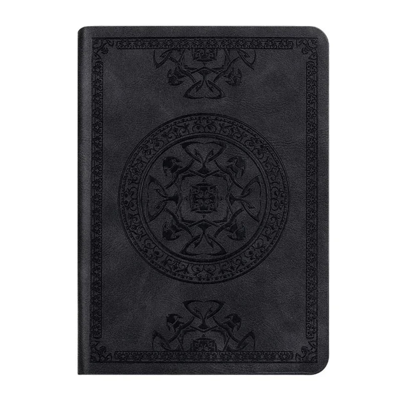 Portable Vintage Leather Notebook Diary Journal Stationery Gift And Easy To Use