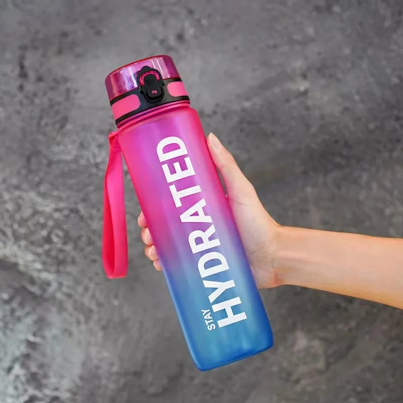 1L Water Bottle Portable Sport Leakproof Gym Bottle for Outdoor Travel Fitness Cycling
