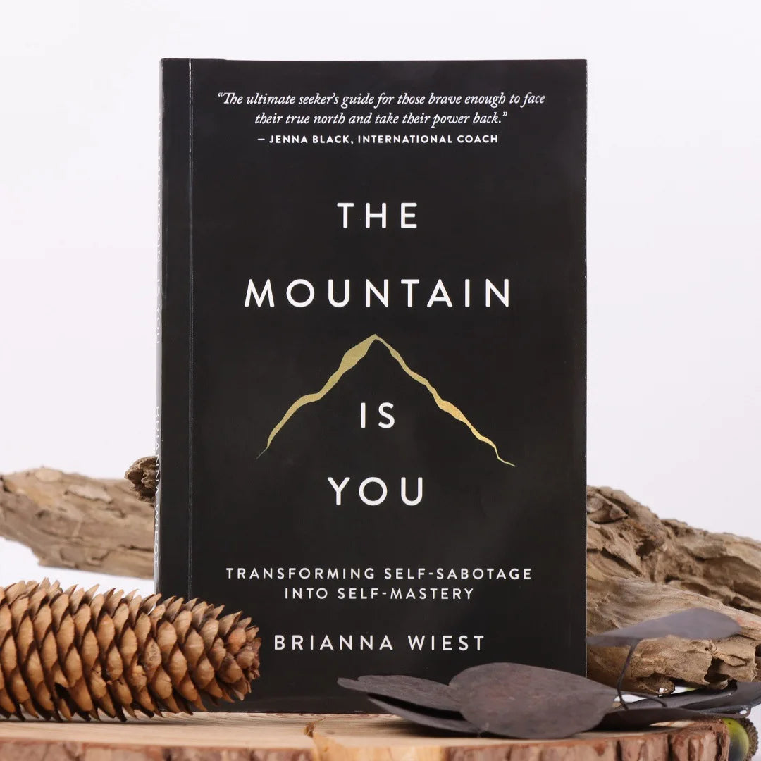The Mountain Is You Brianna Wiest Overcome Self Sabotage Emotional Healing Self Mastery Personal Development Book