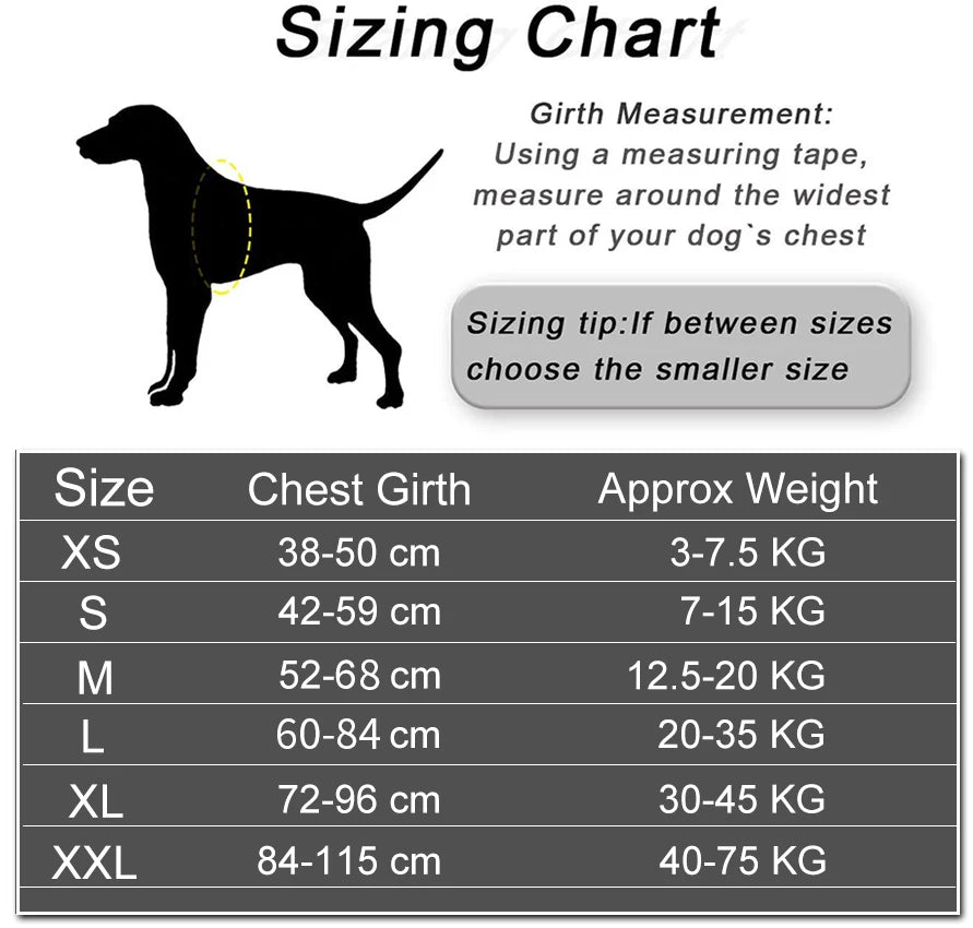 Dog Harness Vest ID Patch Customized Reflective Breathable Adjustable For NO PULL Outdoor