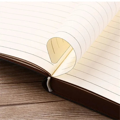 Portable Vintage Leather Notebook Diary Journal Stationery Gift And Easy To Use