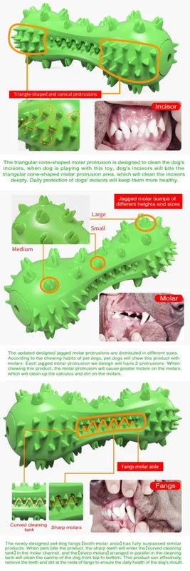 Dog Chew Toys for Aggressive Chewers, Durable Pet Teeth Cleaning