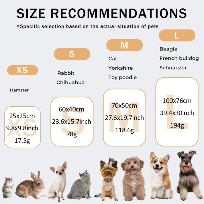 Soft Fluffy High Quality Pet Blanket Flannel Dog Sleeping Blanket Warm Comfortable Blanket for Cat Dog