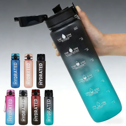 1L Water Bottle Portable Sport Leakproof Gym Bottle for Outdoor Travel Fitness Cycling