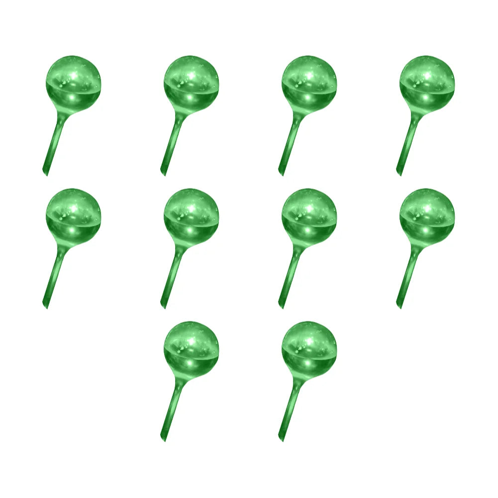 10PCS Clear Plant Watering Globes Automatic Drip Irrigation System Garden Indoor Outdoor Plant Watering Balls Devices Supplies