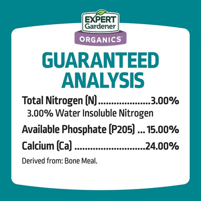 Expert Gardener Bone Meal Plant Food, 3-15-0 Fertilizer, 4 lb.