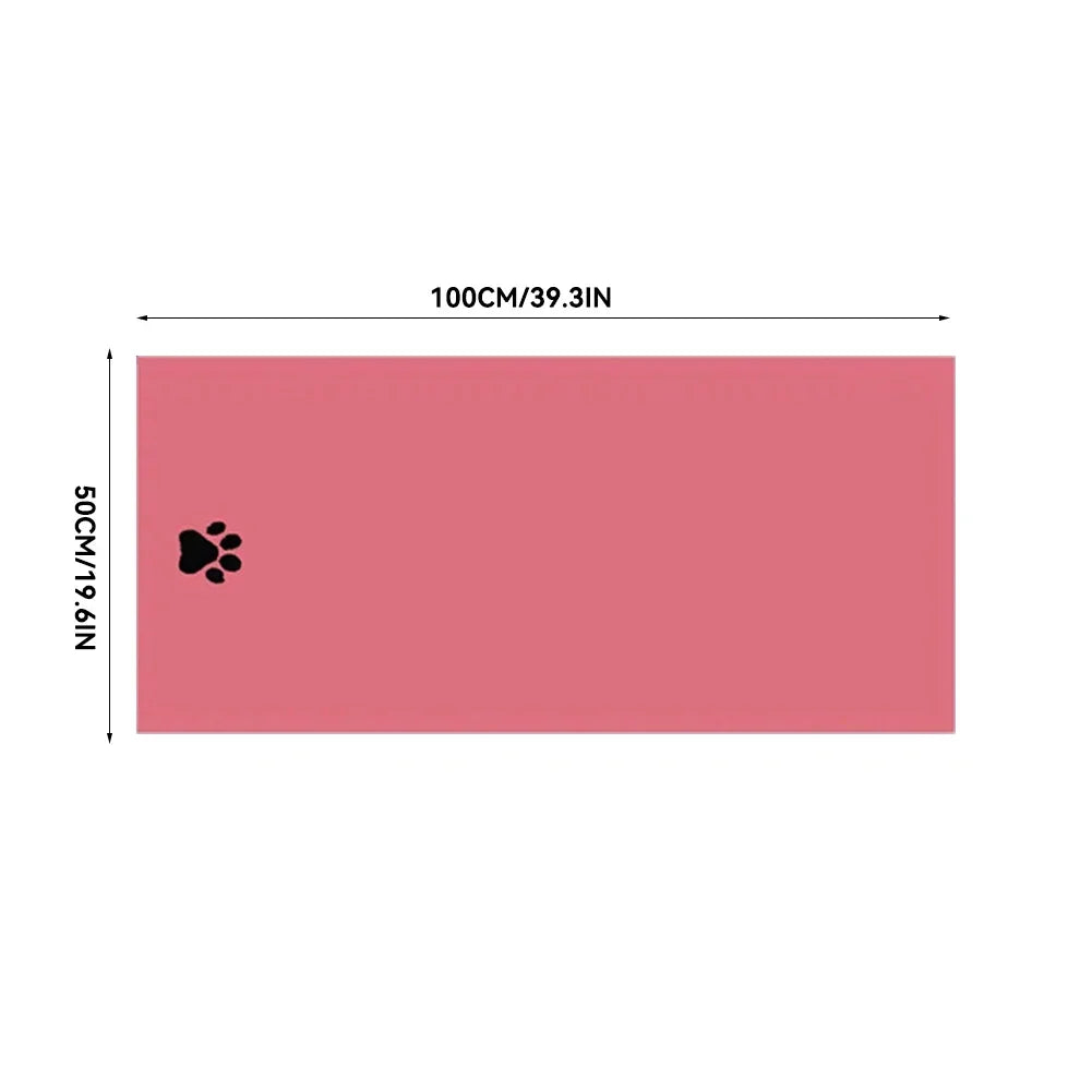 3 Size Options Microfiber Pet Bath Towel Embroidered Super Soft Absorbent Cat Dogs Grooming Supplies