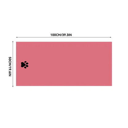 3 Size Options Microfiber Pet Bath Towel Embroidered Super Soft Absorbent Cat Dogs Grooming Supplies