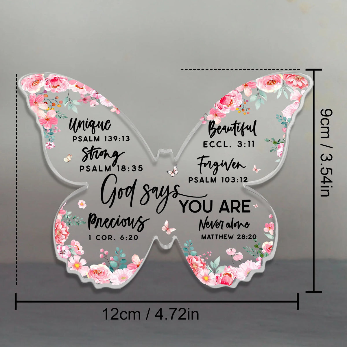 Christian Gifts for Women Birthday Inspiration Religious Gift, God Says You Are Spiritual Gifts
