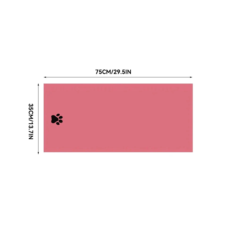 3 Size Options Microfiber Pet Bath Towel Embroidered Super Soft Absorbent Cat Dogs Grooming Supplies