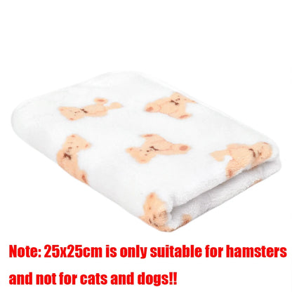 Soft Fluffy High Quality Pet Blanket Flannel Dog Sleeping Blanket Warm Comfortable Blanket for Cat Dog