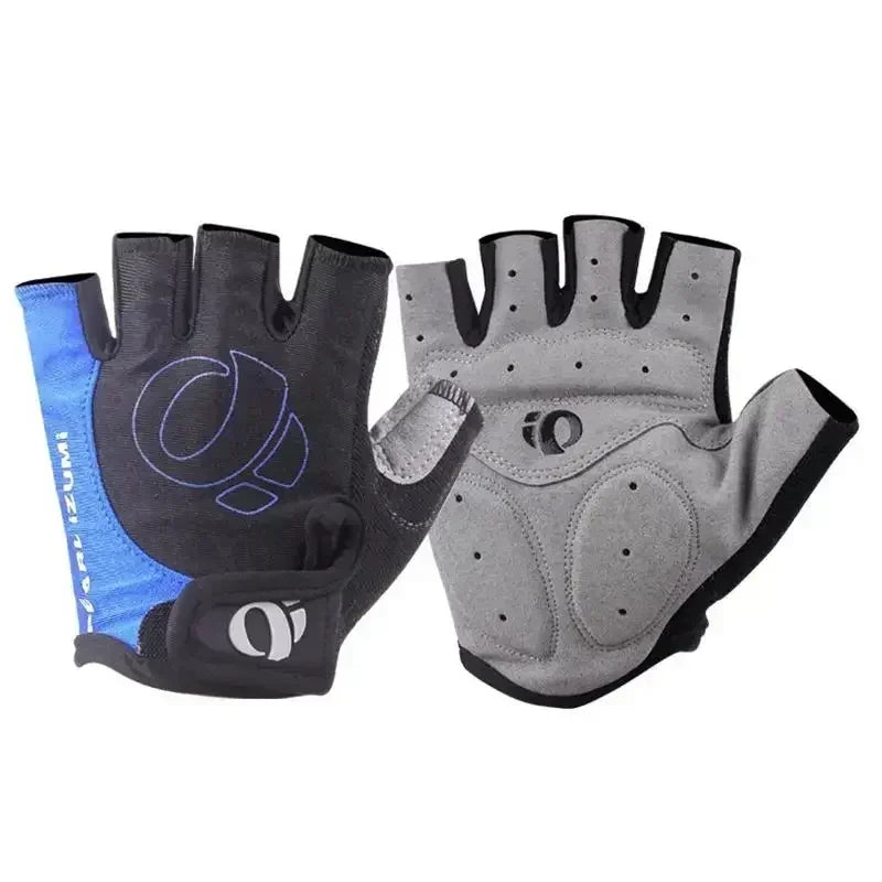 Cycling Gloves Half Finger Gel Anti-Slip Anti-Sweat Road Bike, Gym, Weight Training Protection