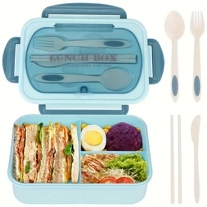 1pc Insulated Lunch Box, Bento Box for Students, Portable Sealed Compartment Container