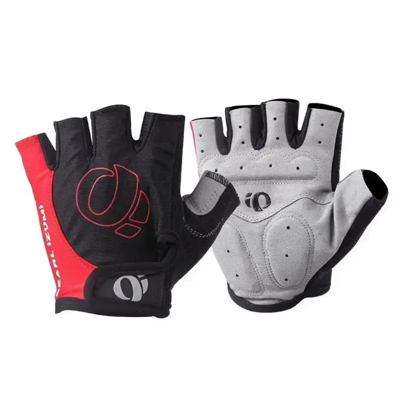 Cycling Gloves Half Finger Gel Anti-Slip Anti-Sweat Road Bike, Gym, Weight Training Protection