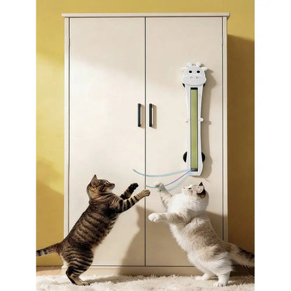 Automatic Cat Toy, Adjustable Speed Electric Teaser String, USB Rechargeable, Wall Door Hanging, SelfPlay Kitten
