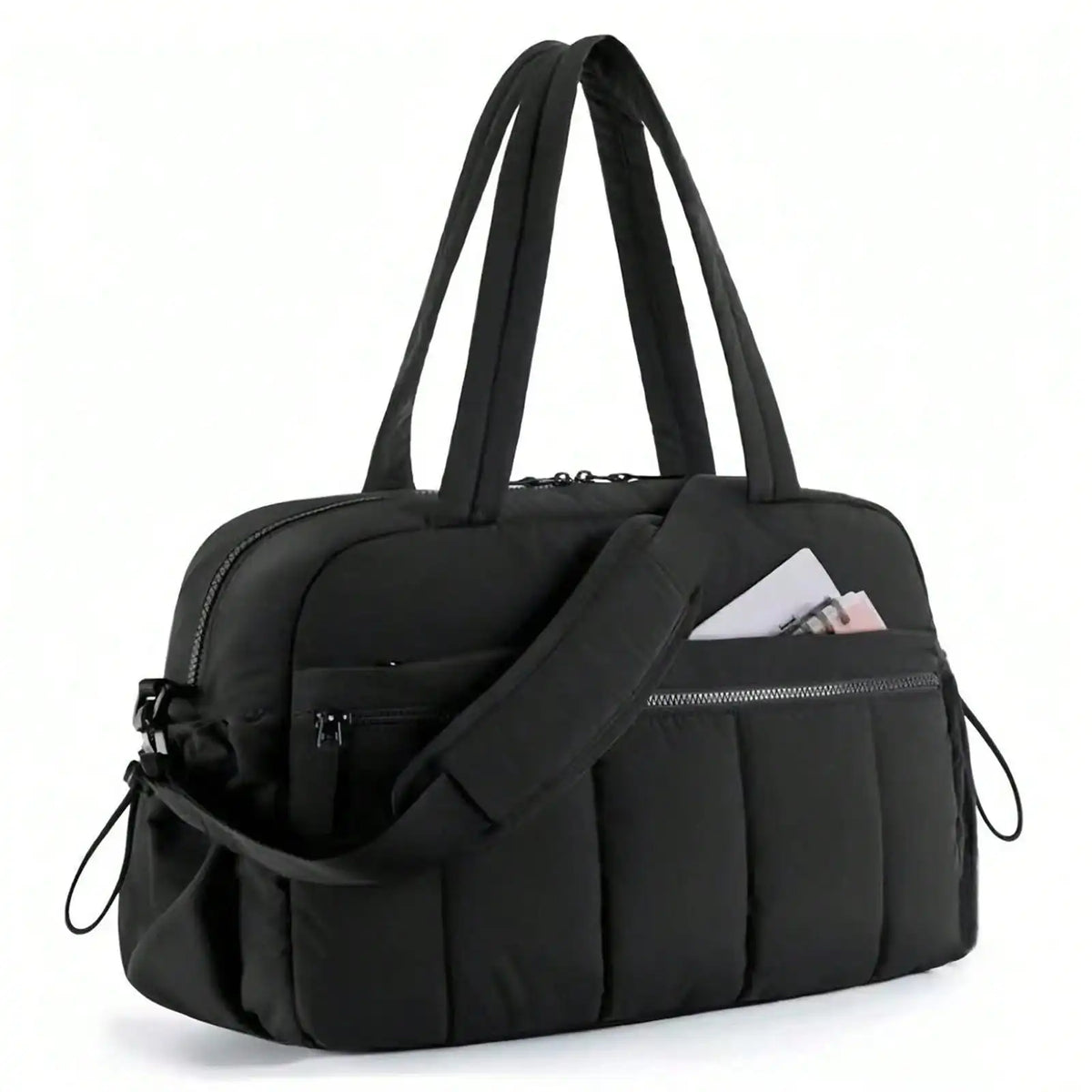 Large Capacity Gym Bag , Duffle for Travel with Wet Pocket, Lightweight Carry Weekender,  Multi-compartments Waterproof Shoulder Bag