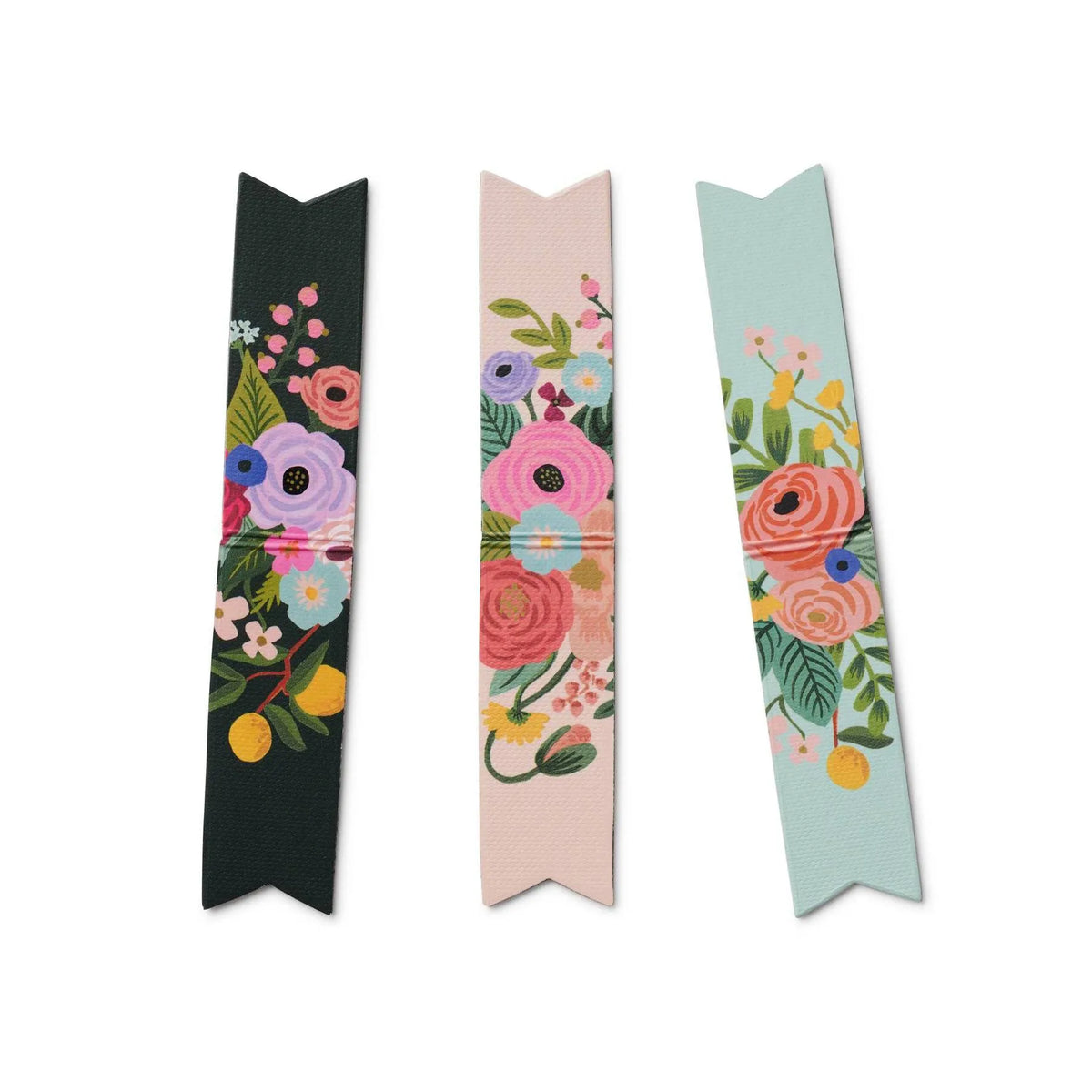Garden Floral Magnetic Bookmark Set, Multicolor Paper Page Clips For Books Journals Planners Reading Gifts
