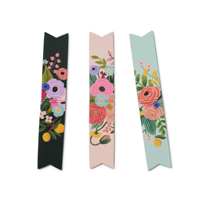 Garden Floral Magnetic Bookmark Set, Multicolor Paper Page Clips For Books Journals Planners Reading Gifts