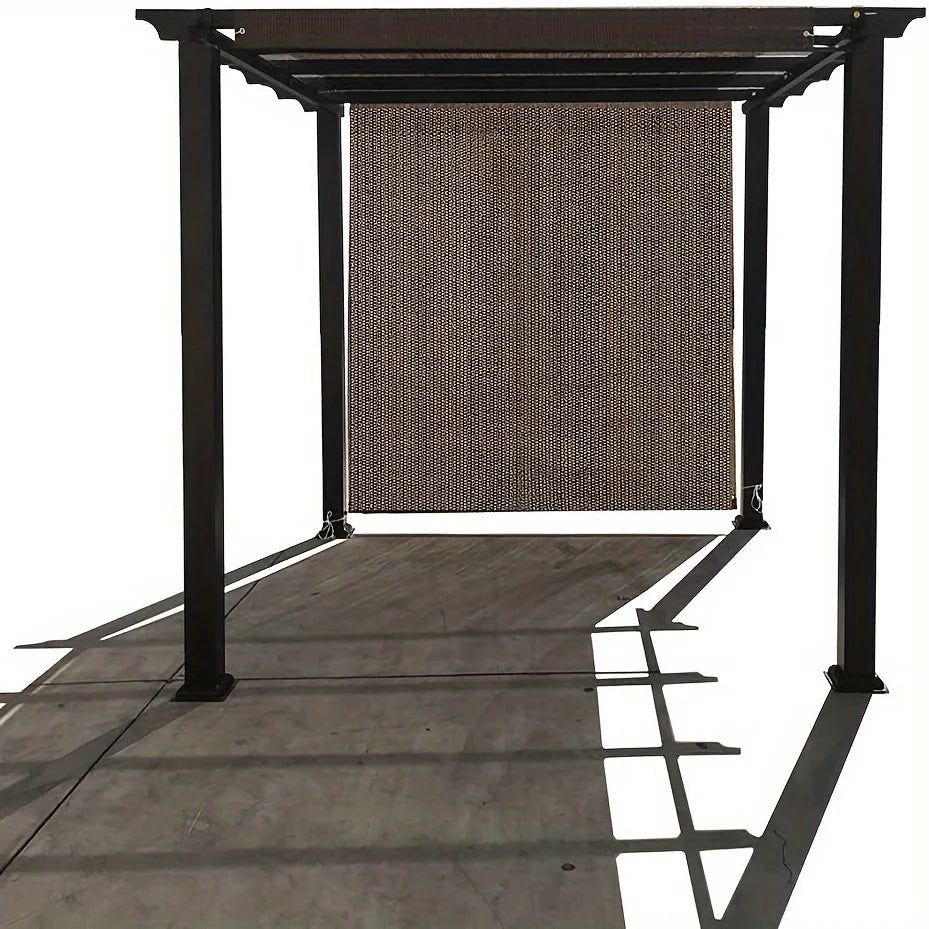 Plant Sunshade Nets, Outdoor Sunshade Nets, High-Density Polyethylene Mesh with Copper Grommets, Uv-Resistant, Breathable and Light-Blocking
