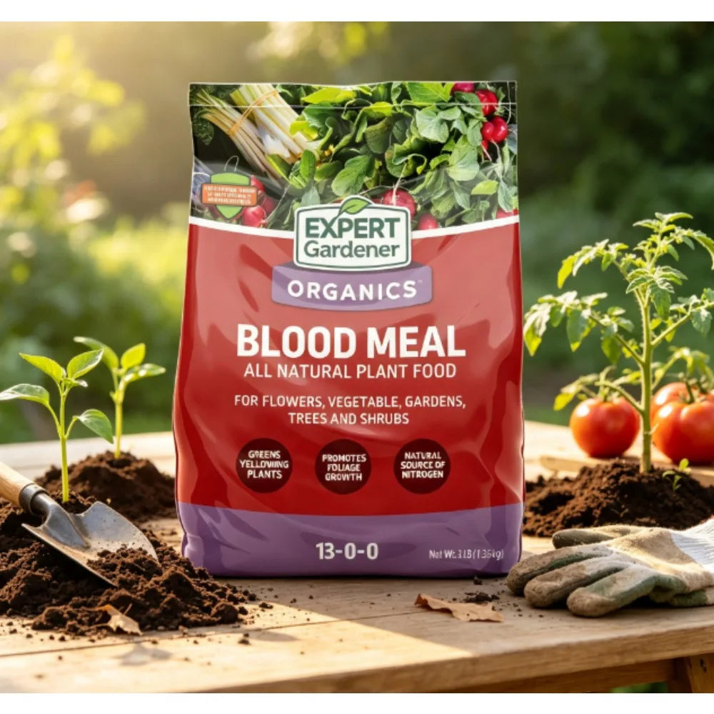 Expert Gardener Blood Meal Plant Food, 13-0-0, 3 lb.