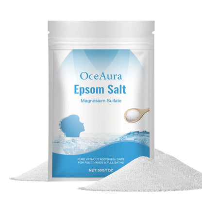 Pure Epsom Salt Magnesium Sulfate for Foot Hand Full Body Bath Soothing Relaxing Moisturizing Skincare