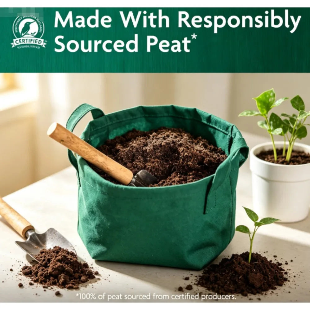 Miracle-Gro Organic Indoor Potting Mix, For Indoor Container Plants, 8 QT.