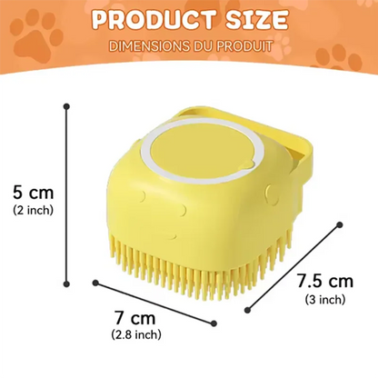 Bath Massage Brush Multifunctional Puppy Big Dog Cat Soft Safety Silicone Pet Accessories