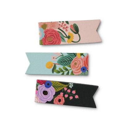 Garden Floral Magnetic Bookmark Set, Multicolor Paper Page Clips For Books Journals Planners Reading Gifts