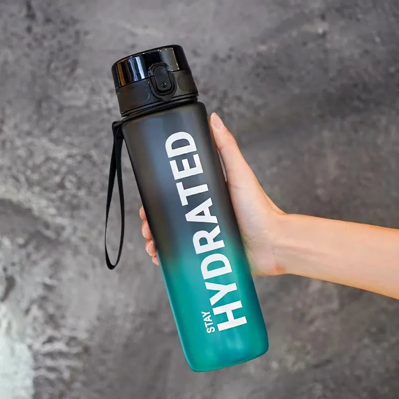 1L Water Bottle Portable Sport Leakproof Gym Bottle for Outdoor Travel Fitness Cycling
