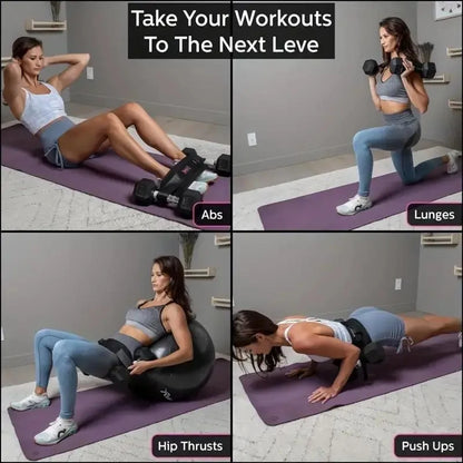 Adjustable Weighted Waist Belt for Workouts, Dumbbell Training & Hip Shaping, Home Gym Fitness Equipment