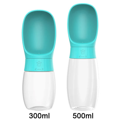 500ml Big Dog Water Bottle Portable Drinking Bowl For Small Medium Dogs Cat Travel Hiking Puppy Pet Hydration Dispenser Cup