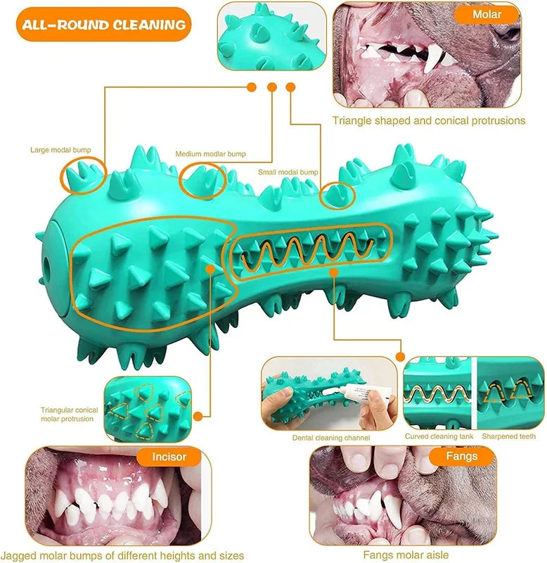 Dog Chew Toys for Aggressive Chewers, Durable Pet Teeth Cleaning