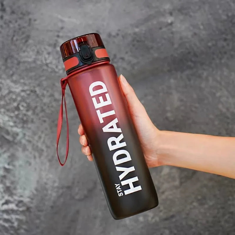 1L Water Bottle Portable Sport Leakproof Gym Bottle for Outdoor Travel Fitness Cycling