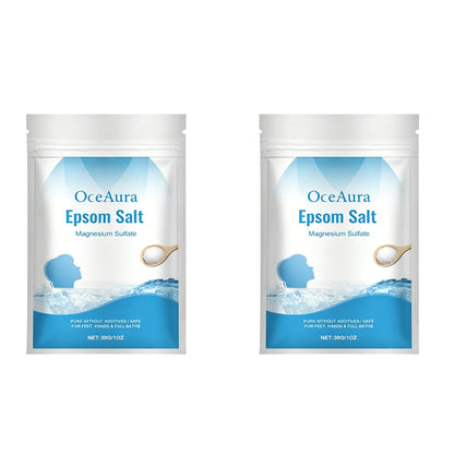 Pure Epsom Salt Magnesium Sulfate for Foot Hand Full Body Bath Soothing Relaxing Moisturizing Skincare