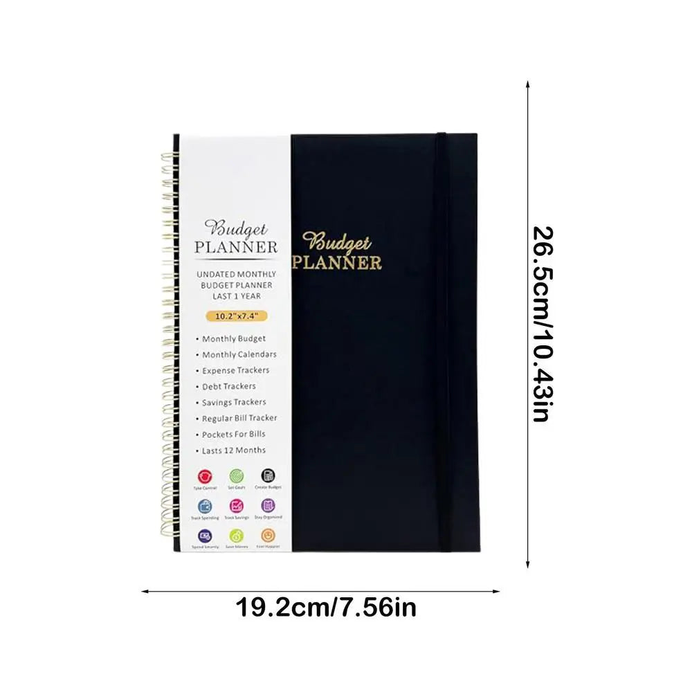 Budget Planner 2025 User-Friendly Budget Planner Bill Organizer Bill Tracker Finance Planner With Double-Sided Pockets For Famil