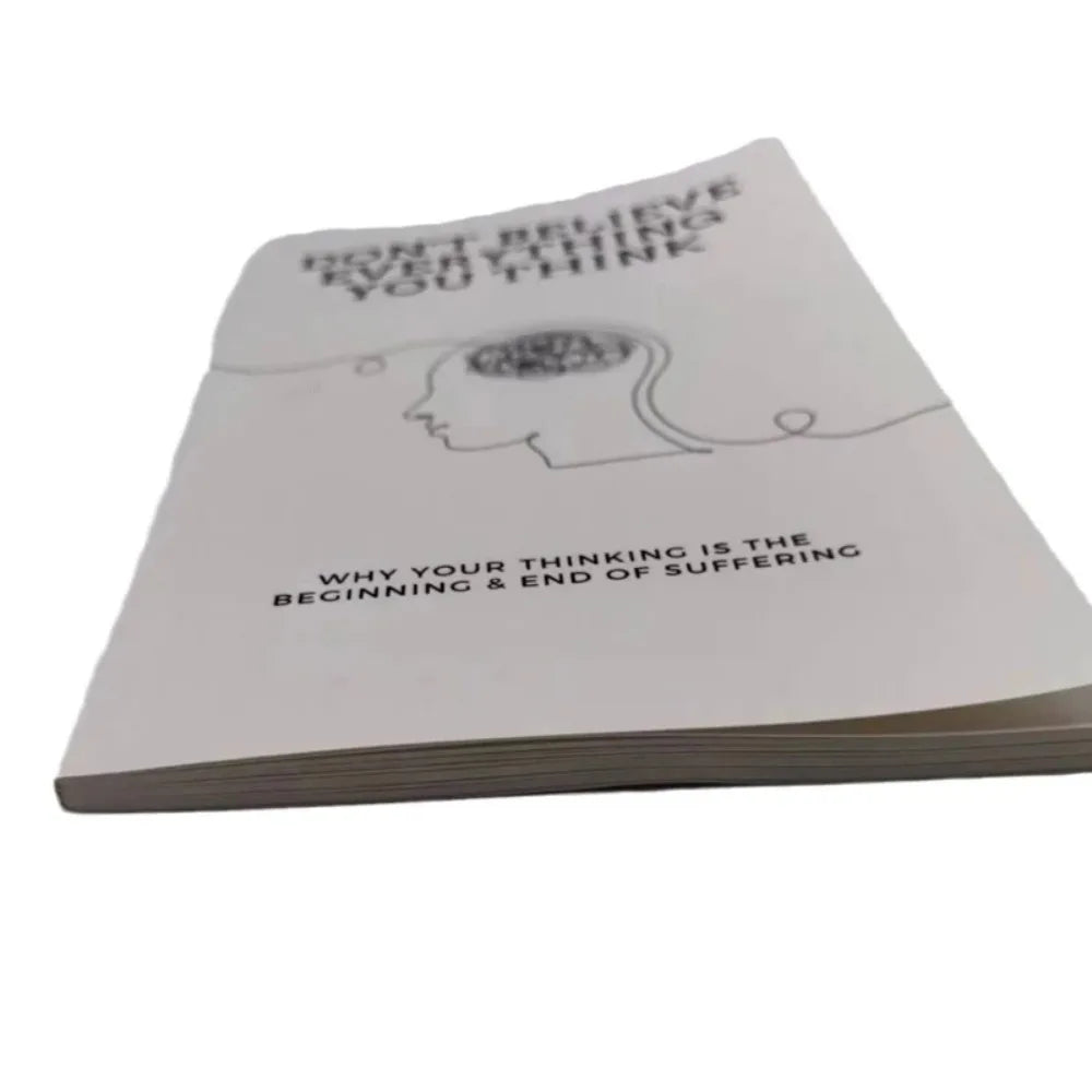 Don't Believe Everything You Think English Paperback Mental Health Self Help Personal Growth Guide Book