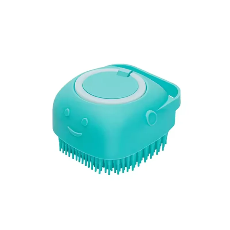 Bath Massage Brush Multifunctional Puppy Big Dog Cat Soft Safety Silicone Pet Accessories