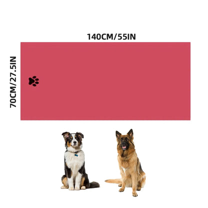 3 Size Options Microfiber Pet Bath Towel Embroidered Super Soft Absorbent Cat Dogs Grooming Supplies