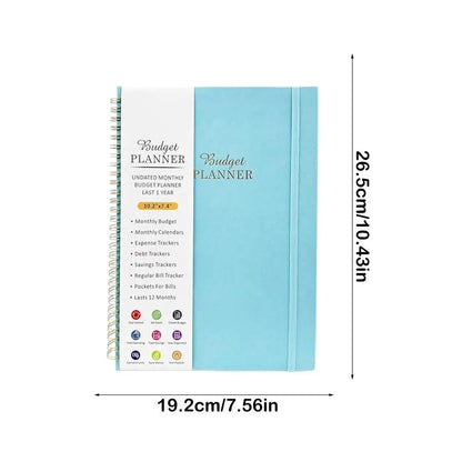Budget Planner 2025 User-Friendly Budget Planner Bill Organizer Bill Tracker Finance Planner With Double-Sided Pockets For Famil