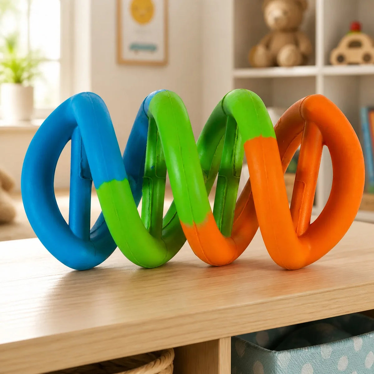 2pcs Small Spring Tug Dog Toy Durable Rubber Chew Rope For Puppy Training Interactive Play And Dental Care