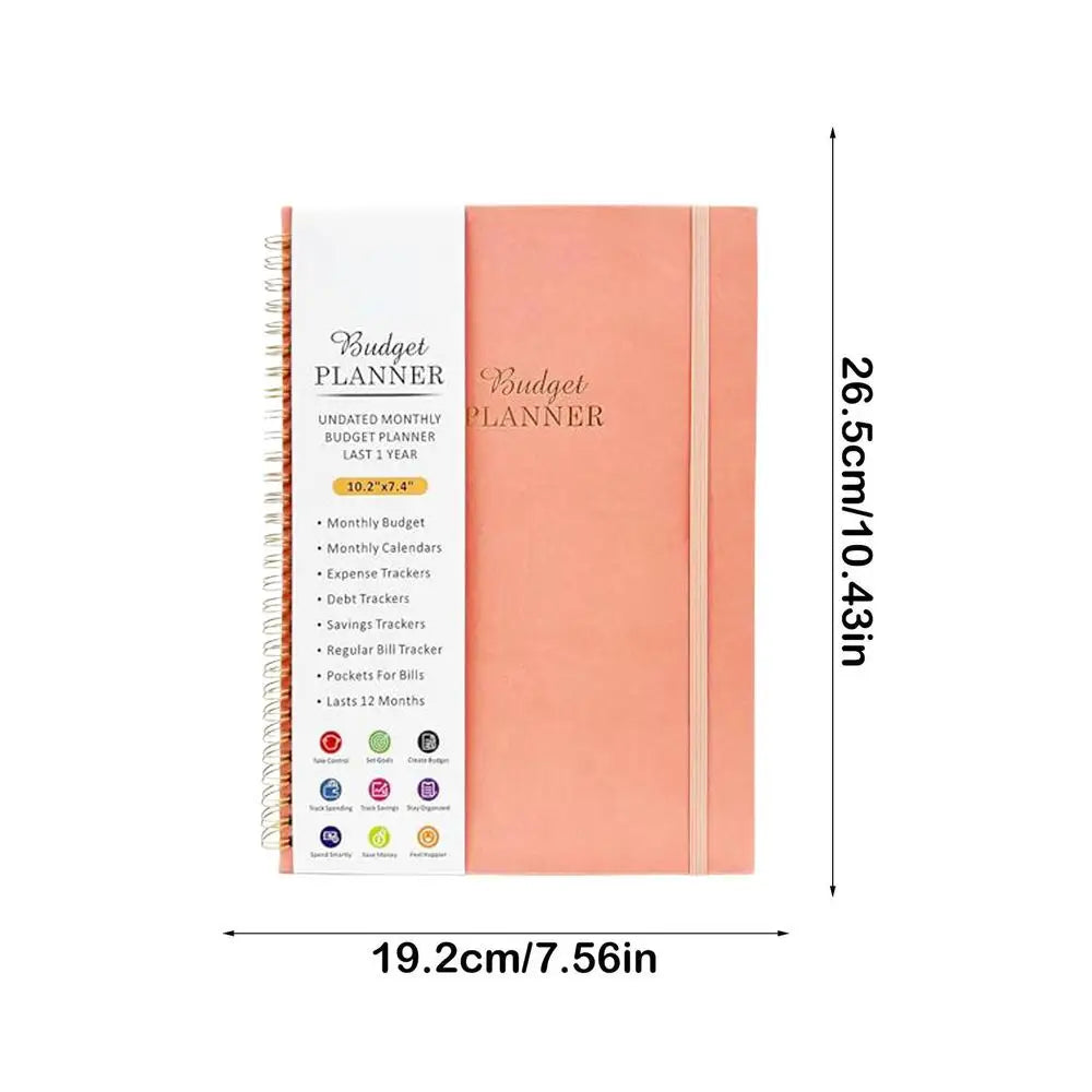 Budget Planner 2025 User-Friendly Budget Planner Bill Organizer Bill Tracker Finance Planner With Double-Sided Pockets For Famil
