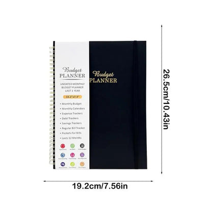 Budget Planner 2025 User-Friendly Budget Planner Bill Organizer Bill Tracker Finance Planner With Double-Sided Pockets For Famil