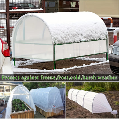 Garden Mesh Netting Kit,Greenhouse Hoops Grow Tunnel,Blankets for Outdoor Plants,Bird Netting Protection for Fruit Vegetable Flowers