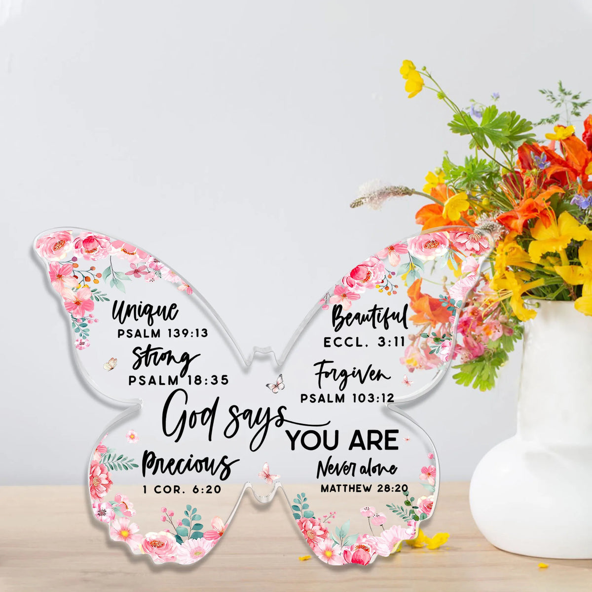 Christian Gifts for Women Birthday Inspiration Religious Gift, God Says You Are Spiritual Gifts