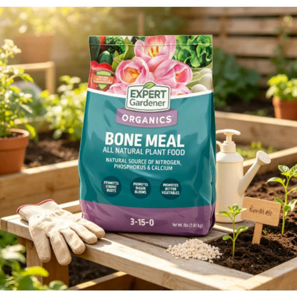 Expert Gardener Bone Meal Plant Food, 3-15-0 Fertilizer, 4 lb.