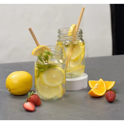 Regular Mouth Pint Canning Jars 16 oz Glass Mason Jars with Lids and Bands 12 Pack for Home Canning Preserving Pickling and Meal Prep Food