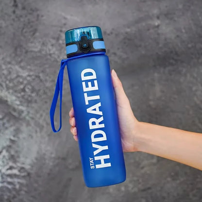 1L Water Bottle Portable Sport Leakproof Gym Bottle for Outdoor Travel Fitness Cycling