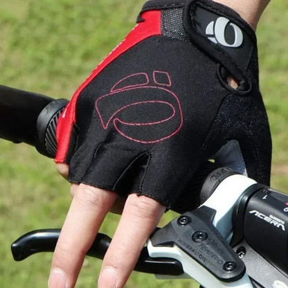 Cycling Gloves Half Finger Gel Anti-Slip Anti-Sweat Road Bike, Gym, Weight Training Protection