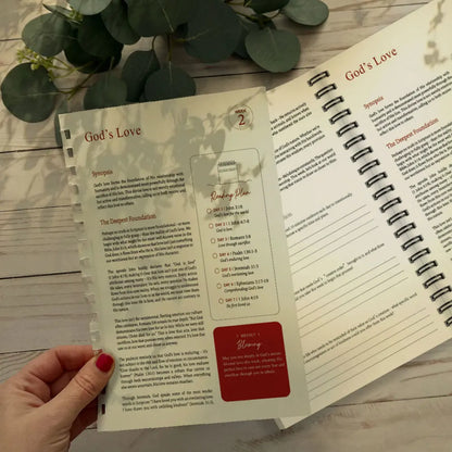 Bible Set Include Bible Quotes Spiral Coil Notebook,Pen and Tabs,Perfect Religious Gift for Church